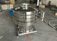 Máquina rotatoria del tamiz del tamiz vibratorio del acero inoxidable para el polvo de la harina de pan