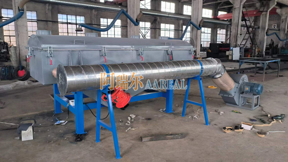 Separación rectangular de gránulos de carbono activado de acero al carbono de varios pisos con tamiz de vibración lineal para gránulos de carbono activado