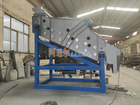Criba vibratoria de alta frecuencia de acero inoxidable de grado alimenticio de 1200*3600 mm para azúcar granulada blanca