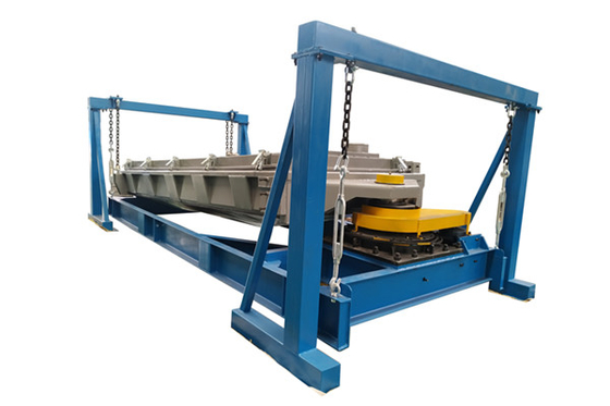 Alta precisión 1800 * 3600mm 3 cubiertas Rotex pantalla giratoria para 40 malla 70 malla 120 malla Clasificación de arena de silicio