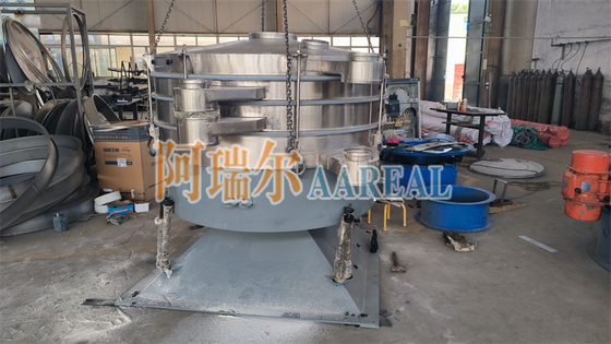 Máquina de cribado de tumbler de acero al carbono de 1500 mm para la clasificación de arena de sílice Alta precisión de cribado Gran capacidad