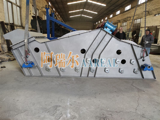 Criba vibratoria de alta frecuencia de acero inoxidable de grado alimenticio de 1200*3600 mm para azúcar granulada blanca