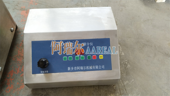 Amplitud ajustable de 0 a 3 mm 0 a 99 minutos 200 mm 8&quot; Electromagnético vibratorio para inspección de granularidad de laboratorio Movimiento tridimensional