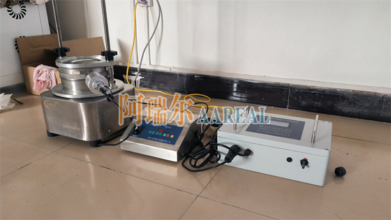 Amplitud ajustable de 0 a 3 mm 0 a 99 minutos 200 mm 8&quot; Electromagnético vibratorio para inspección de granularidad de laboratorio Movimiento tridimensional