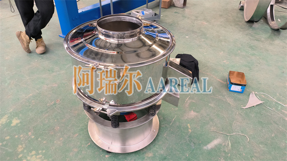 Sieta de filtro vibratorio de leche de soja caliente de acero inoxidable de 1200 mm para la separación de líquidos sólidos de lodo