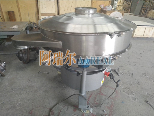 Sieta de filtro vibratorio de leche de soja caliente de acero inoxidable de 1200 mm para la separación de líquidos sólidos de lodo