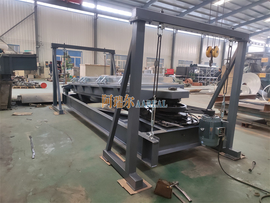 Máquina de pantalla giratoria de alta eficiencia de gran capacidad de 1800*3600 mm para la separación de polvos UHMWPE