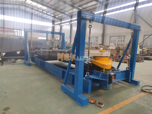 Máquina de pantalla giratoria de alta eficiencia de gran capacidad de 1800*3600 mm para la separación de polvos UHMWPE