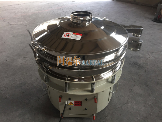 Cribado de vibración rotativo de acero inoxidable de alta eficiencia de gran capacidad de 1800 RPM para polvo metálico