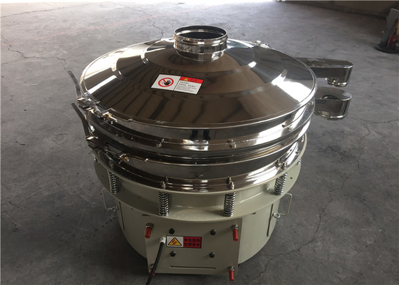 Máquina de separación de tamiz de cubierta múltiple con pantalla vibratoria circular alcalina de silicio