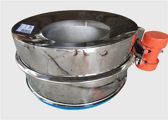 Máquina de separación de tamiz vibratorio industrial de forma redonda para la eliminación de impurezas