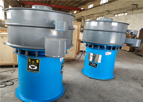 Separador redondo de máquina de tamiz Vibro de alta capacidad para calificación rápida de cal de CaO