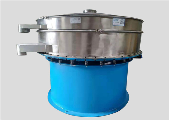 Separador redondo de máquina de tamiz Vibro de alta capacidad para calificación rápida de cal de CaO