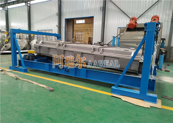 Sifón giratorio rectangular de arena natural