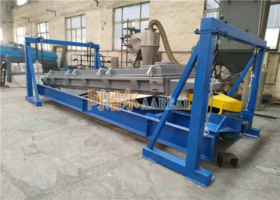 Acero inoxidable 1500 * 3000mm 1 ~ 4 cubiertas de ceniza de sodio giratorio Reciprocating Screener Separador industrial Gran capacidad Alta precisión de cribado