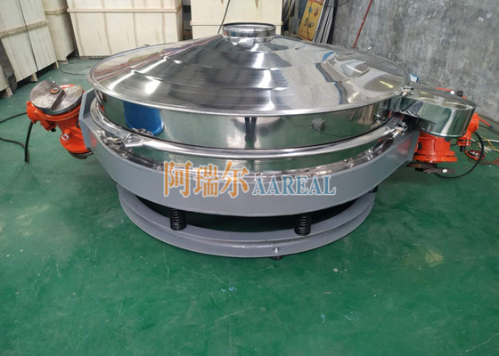 0.75kw 1500mm Circular Vibrating Screen para el polvo de cemento