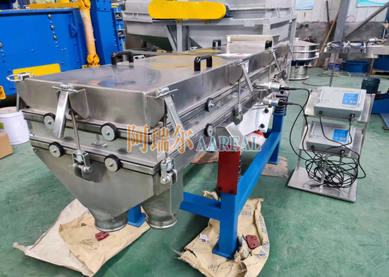 Sifón lineal Vibro de acero inoxidable de varios pisos de 1200*2000 mm para especias y hierbas