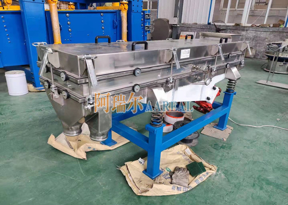 Sifón lineal Vibro de acero inoxidable de varios pisos de 1200*2000 mm para especias y hierbas