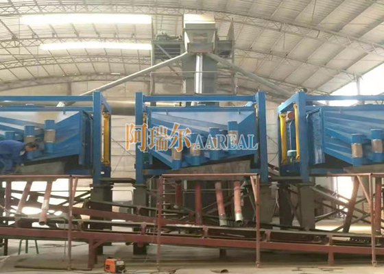 Separación de pantalla giratoria rectangular de 2000*4000 mm para arena de Frac de doble capacidad
