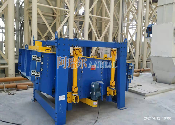 Sifón giratorio rectangular de arena de granate para cribado de múltiples pisos Reposición fácil de la pantalla Motor SKF con rodamiento ABB