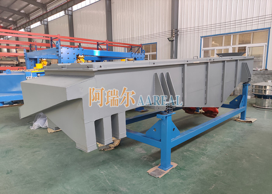 1800*4500mm de acero inoxidable de cubierta múltiple Rectangular pantalla lineal vibrante para la sal marina