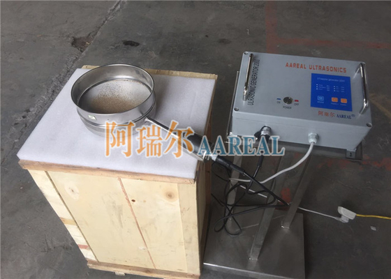 Separador de pantalla de vibración rotativa por ultrasonidos de acero inoxidable para material de ánodo de batería