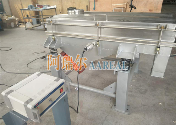 Separador de pantalla de vibración rotativa por ultrasonidos de acero inoxidable para material de ánodo de batería