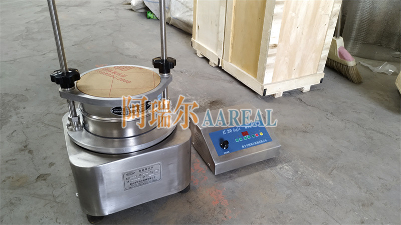 Amplitud ajustable de 0 a 3 mm 0 a 99 minutos 200 mm 8&quot; Electromagnético vibratorio para inspección de granularidad de laboratorio Movimiento tridimensional