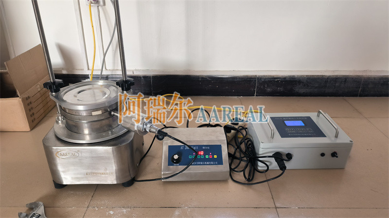 1 ~ 3 mm de amplitud ajustable Electromagnético tamizador para el análisis de tamaño de partícula de laboratorio