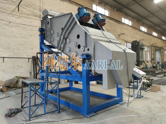 Pantalla de vibración de alta frecuencia de acero inoxidable de 1200 * 3000 mm para aditivo alimentario de gel de sílice