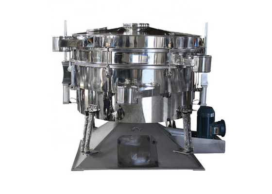 Sitio de la máquina de la pantalla vibratoria de acero al carbono Tumbler para pellets de alto horno