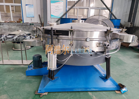 2000mm SUS máquina de detección de tumbler ultrasónica para 100 malla de arena de silicio