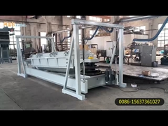 Pantalla giratoria de movimiento circular con 3 cubiertas Instalación de suspensión de cable de acero inoxidable