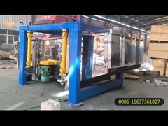 Separador de pantalla de filtro giratorio de salida con fácil reemplazo de pantalla