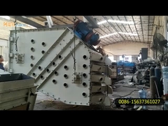 Polvo mineral Rectangular Vibrante de la pantalla de autolimpieza de doble cubierta