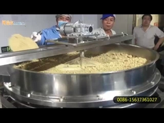 Escrubador de pantalla vibratoria en línea de grado alimenticio 400 mm