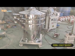 Pintura en polvo sólido, filtro giratorio, pantallas, separador de pantallas de vibración redonda