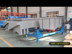 Máquina de pantalla vibratoria de bauxita de roca de múltiples cubiertas filtro rectangular larga vida