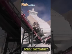 30 ~ 50 TPH pantalla de alta frecuencia para tamizar arena de silicio Frac arena